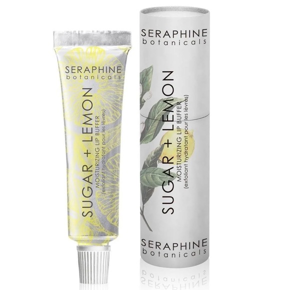 seraphine botanicals Other - Seraphine Botanicals Sugar + Lemon - Moisturizing Lip Buffer